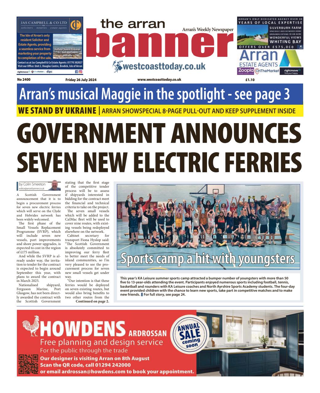 Arran Banner Preview Pages