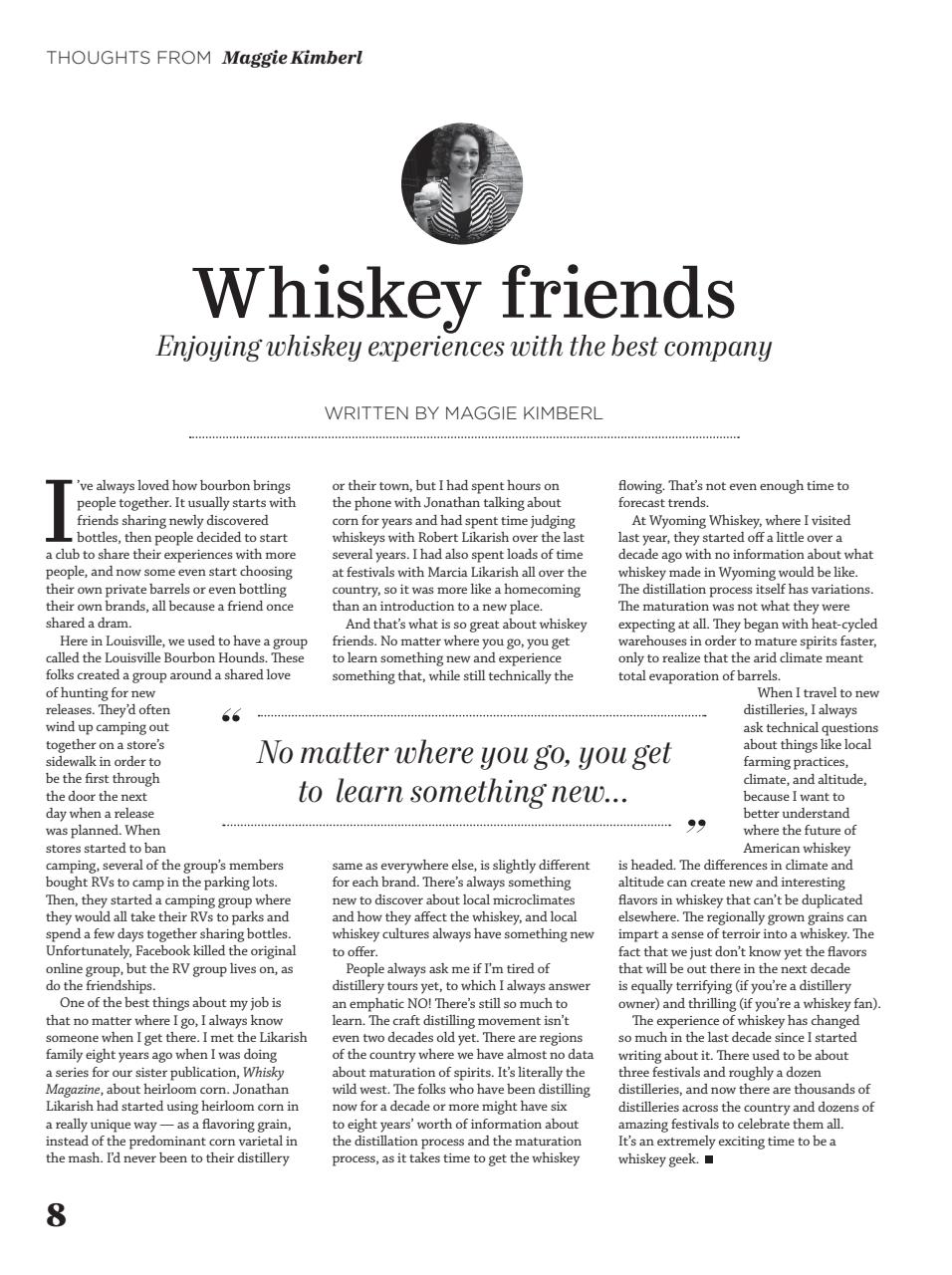 American Whiskey Magazine Preview Pages