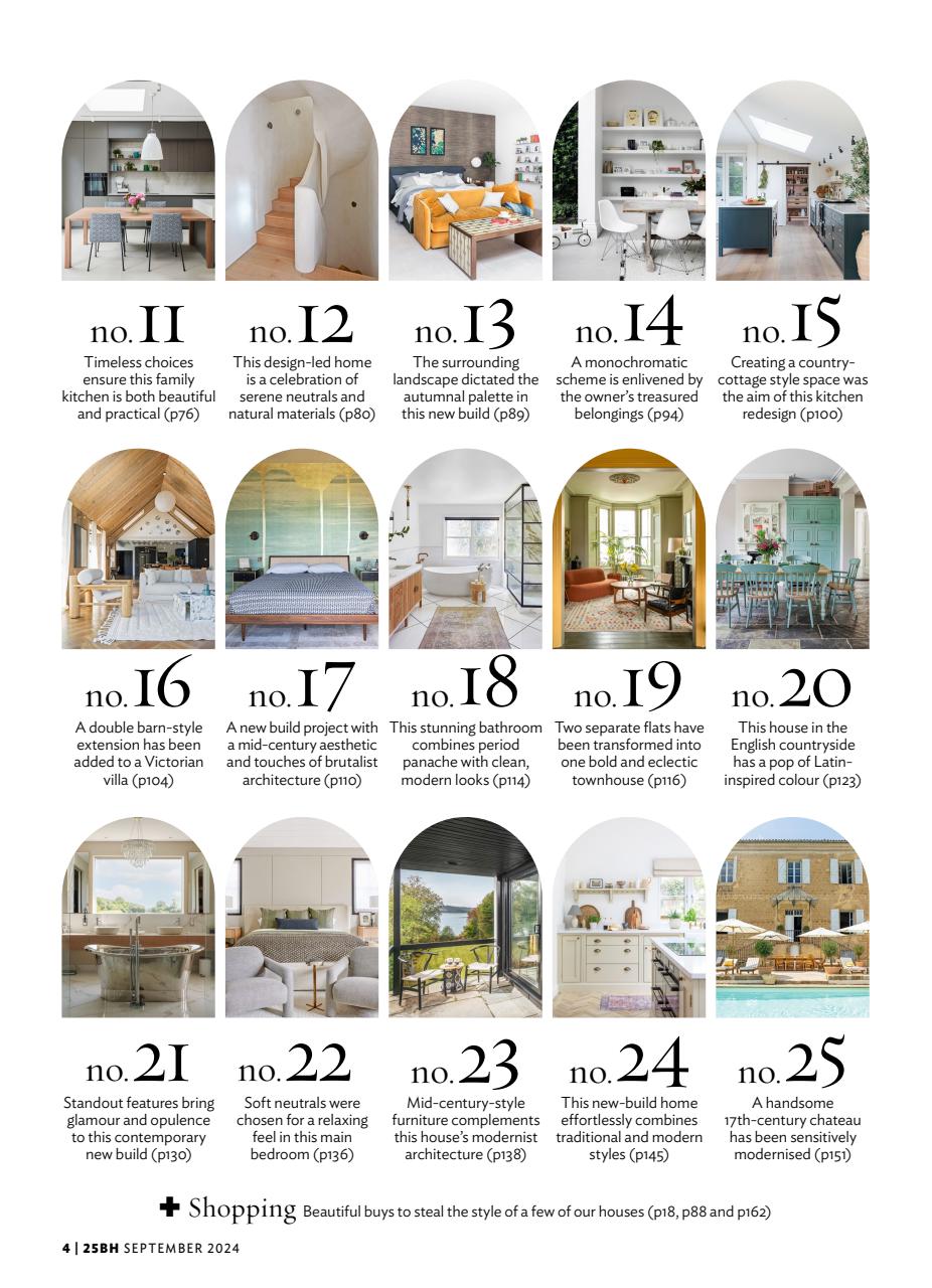 25 Beautiful Homes Preview Pages