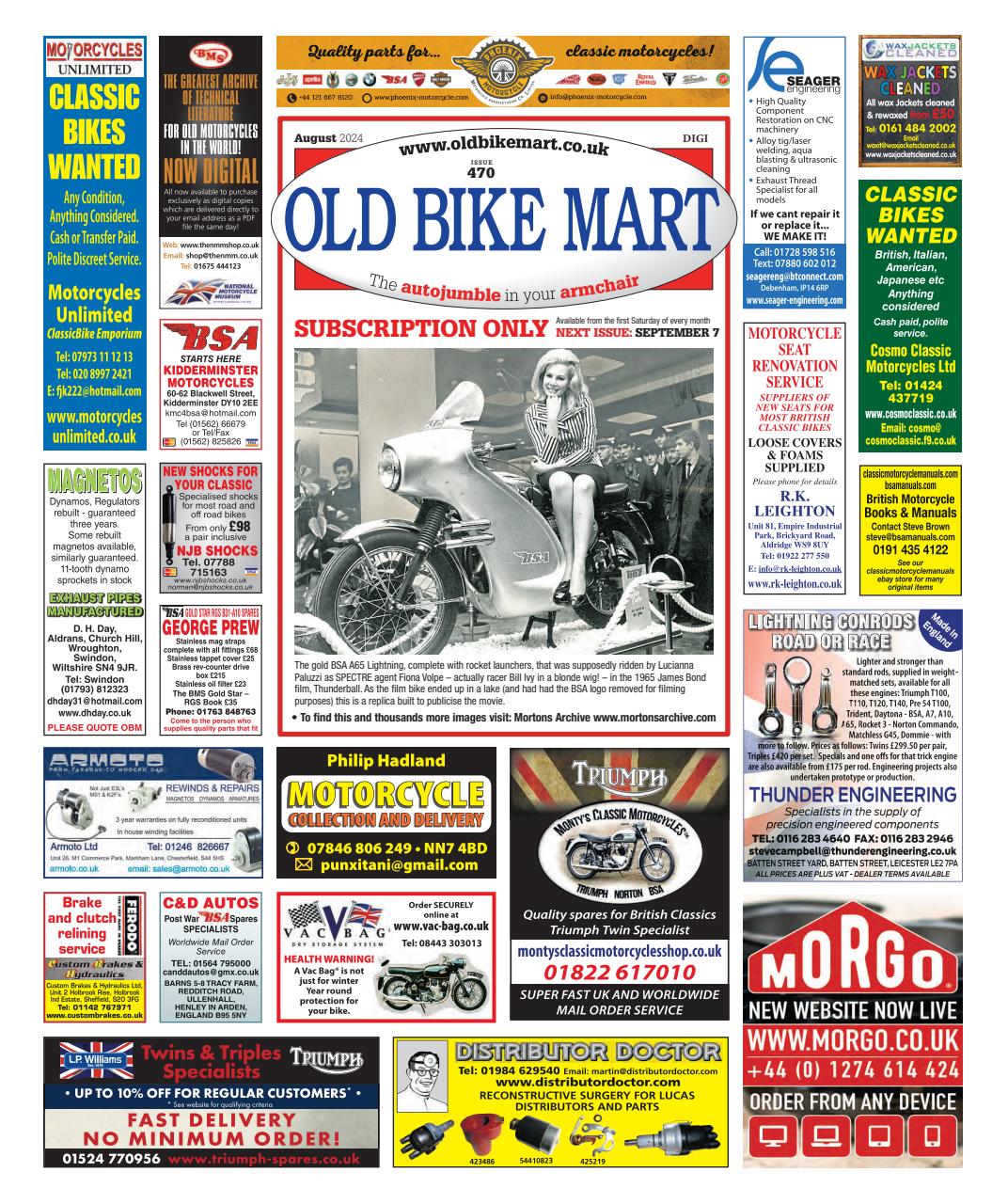 Old Bike Mart Preview Pages