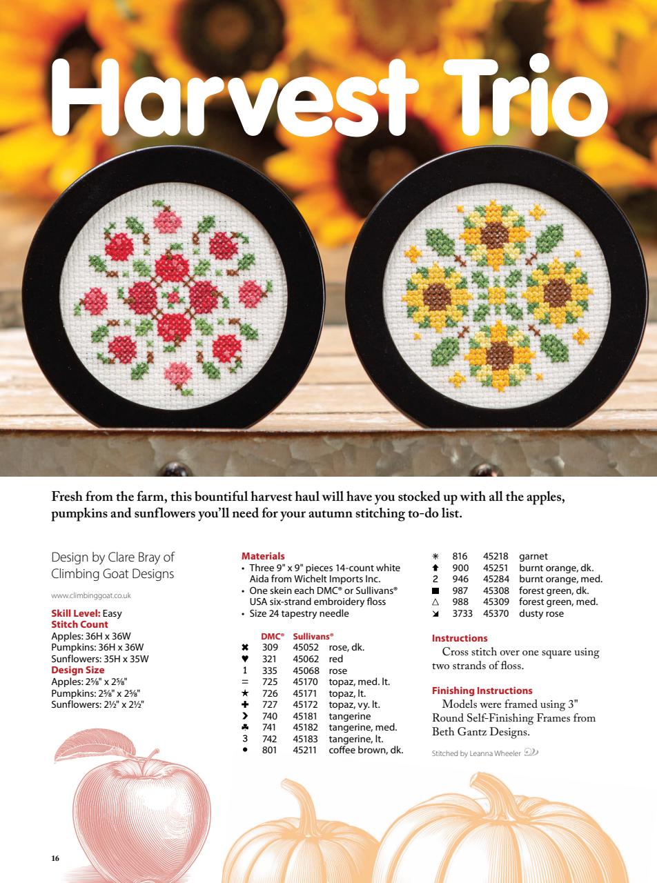 Just CrossStitch Preview Pages