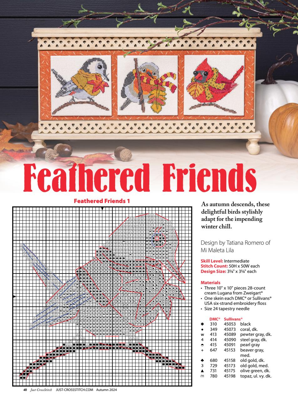 Just CrossStitch Preview Pages