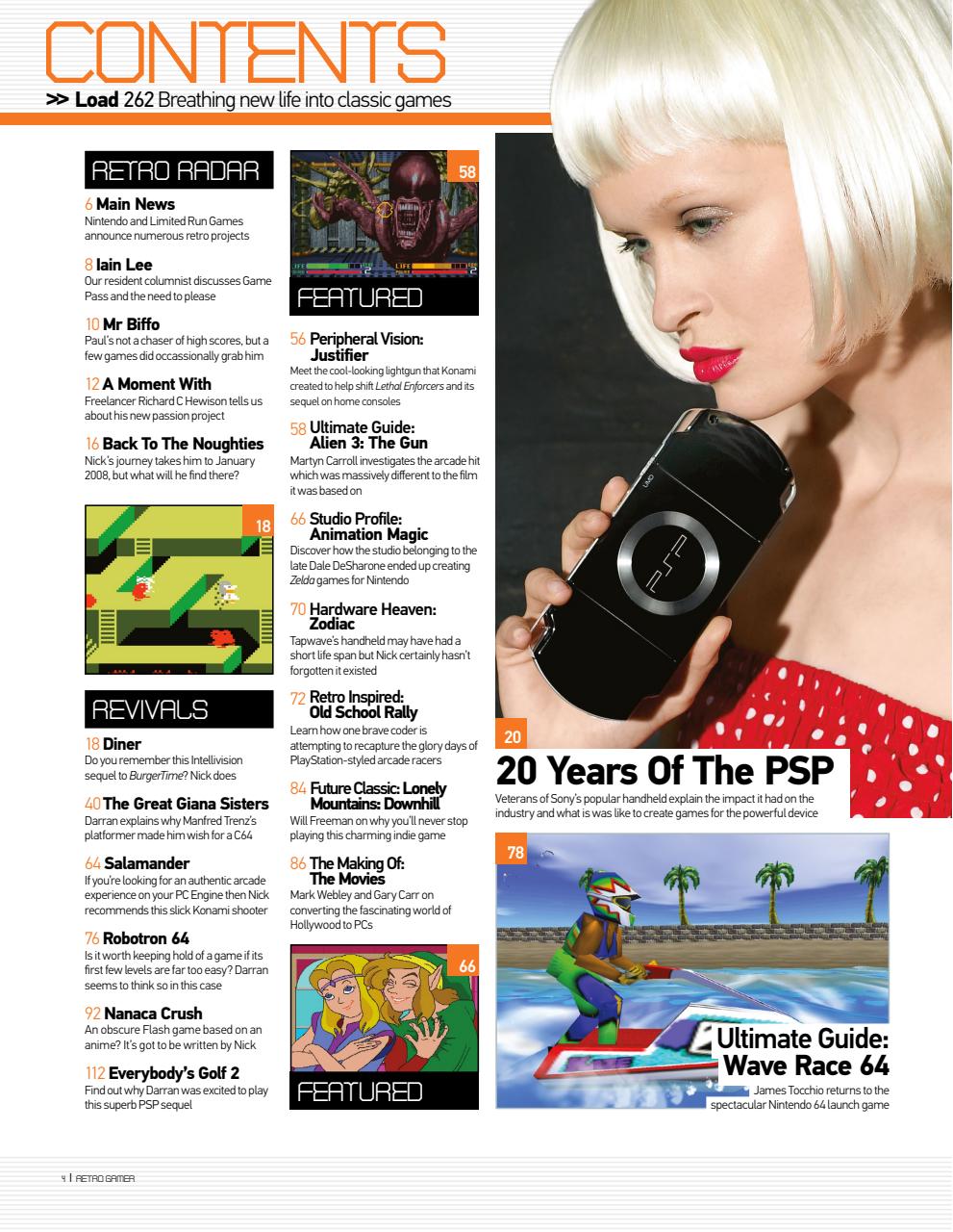 Retro Gamer Preview Pages