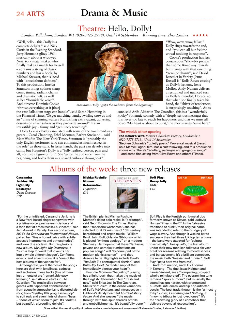 The Week Preview Pages