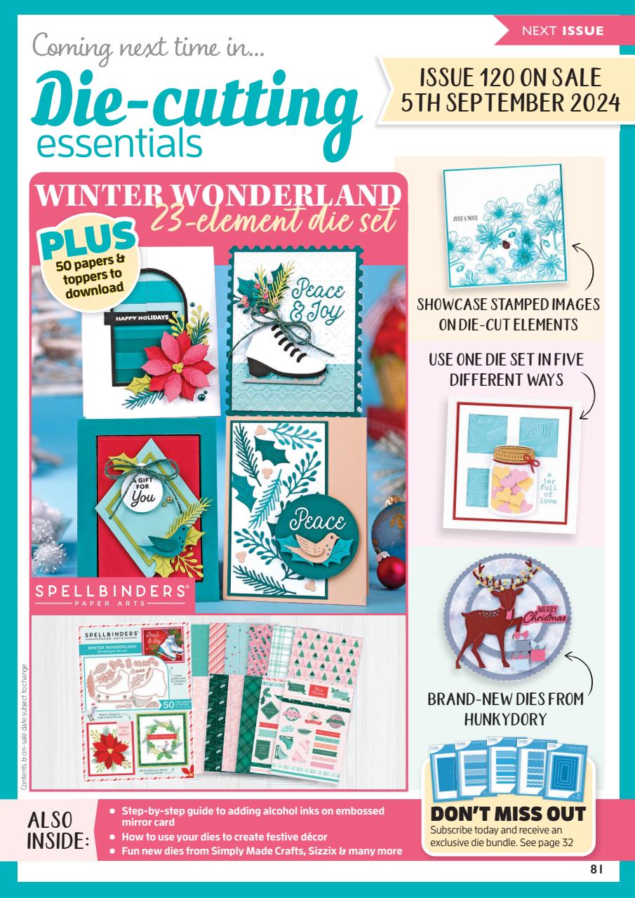 Die-Cutting Essentials Preview Pages