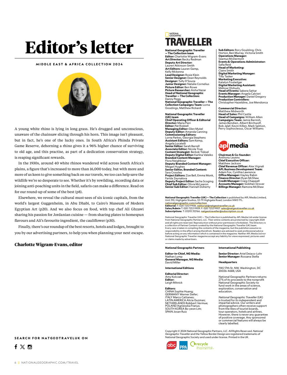 National Geographic Traveller UK Preview Pages