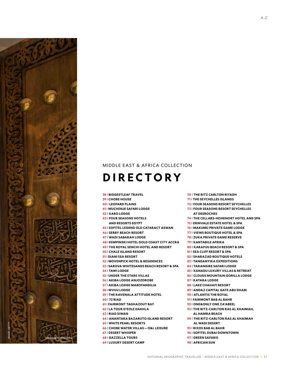 National Geographic Traveller UK Preview Pages