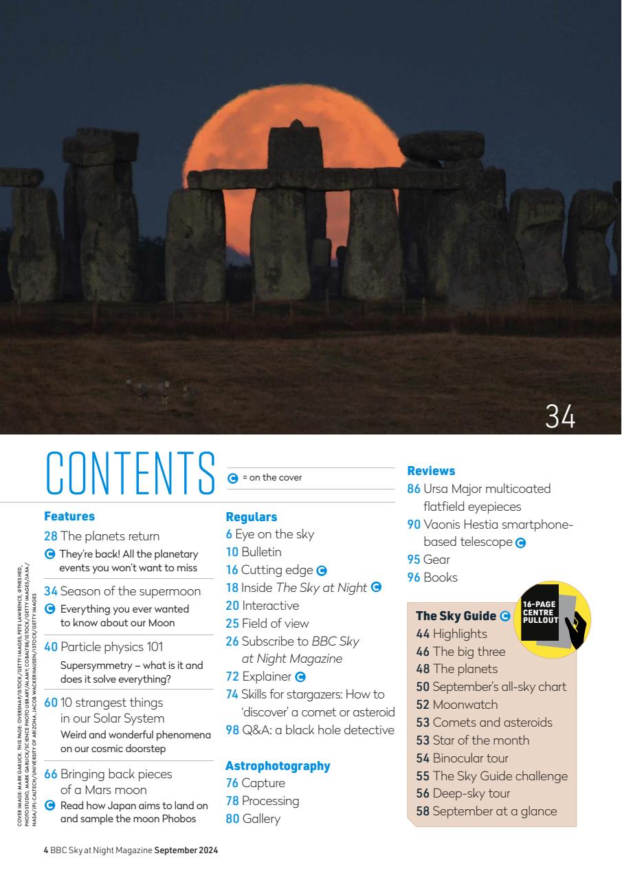 BBC Sky at Night Magazine Preview Pages