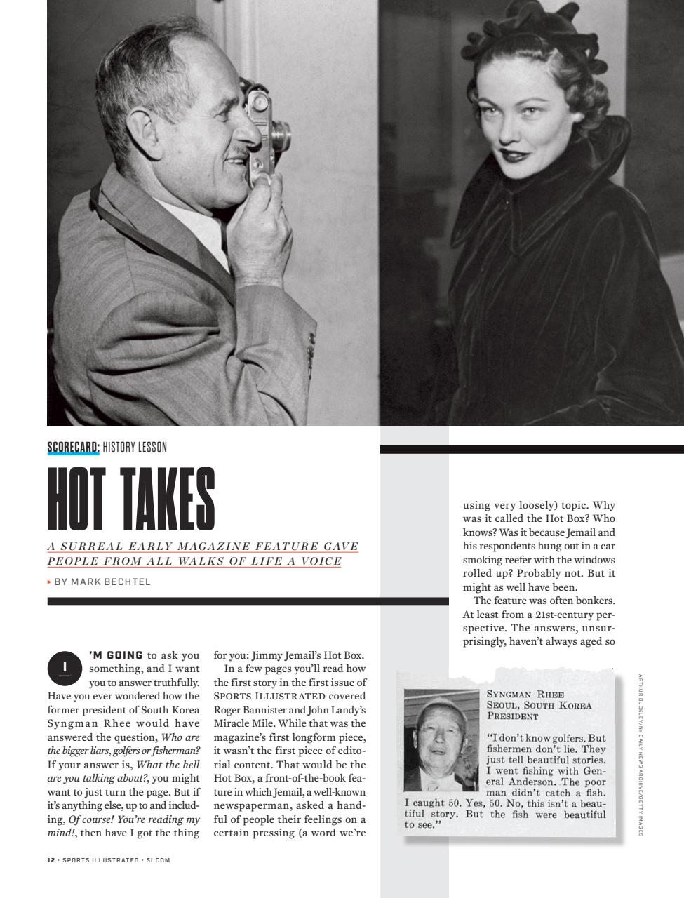 Sports Illustrated Preview Pages