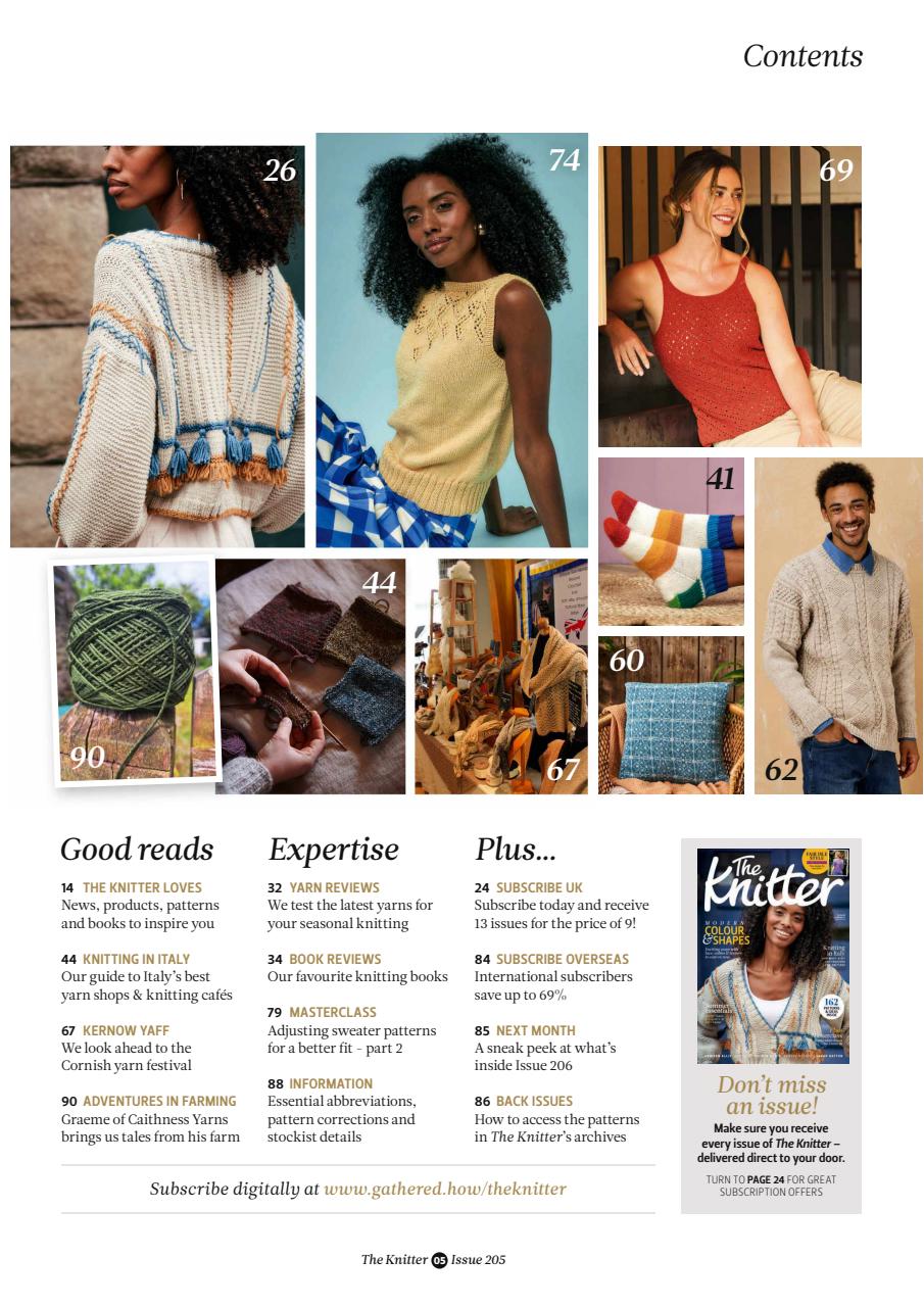 The Knitter Preview Pages