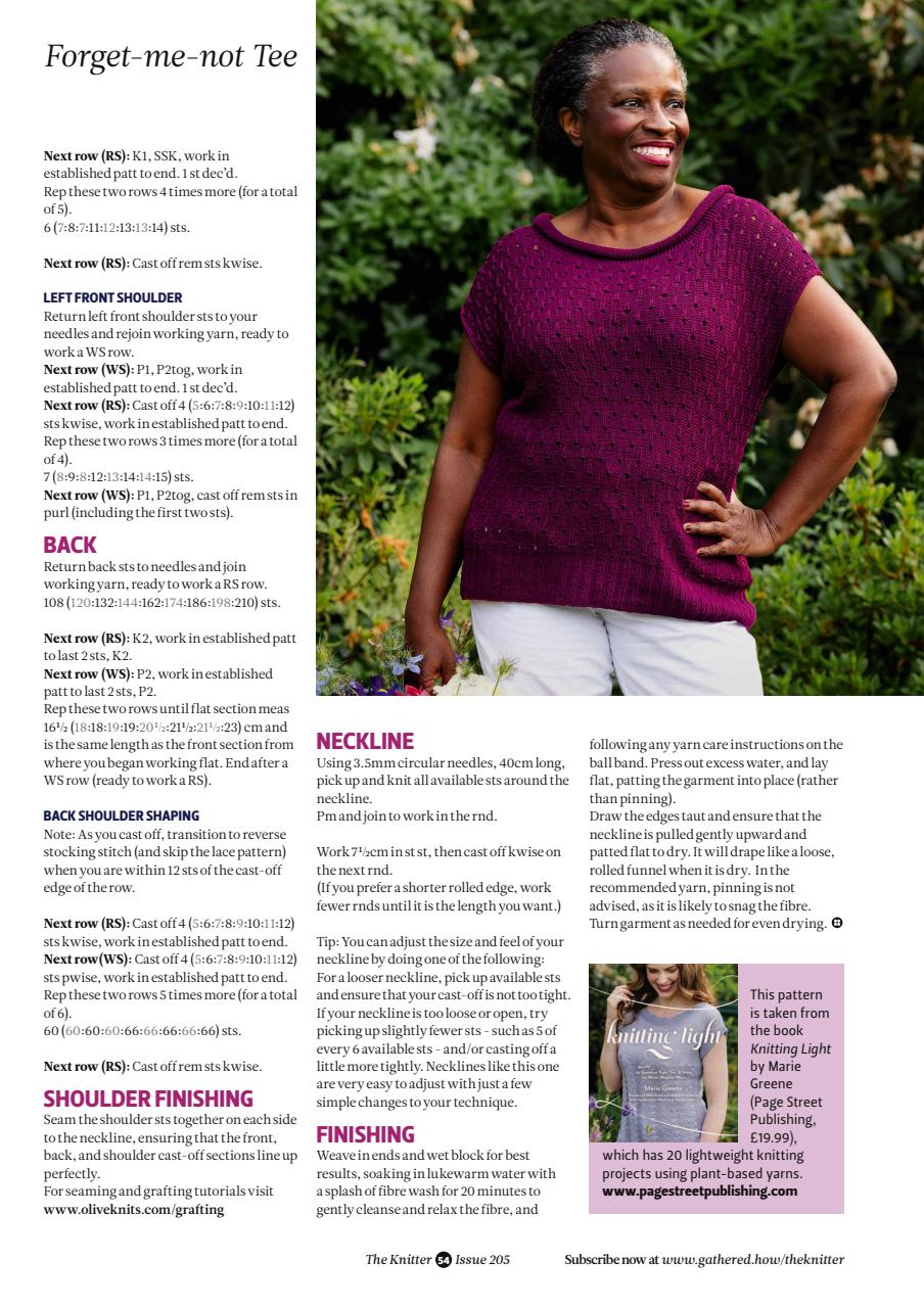 The Knitter Preview Pages