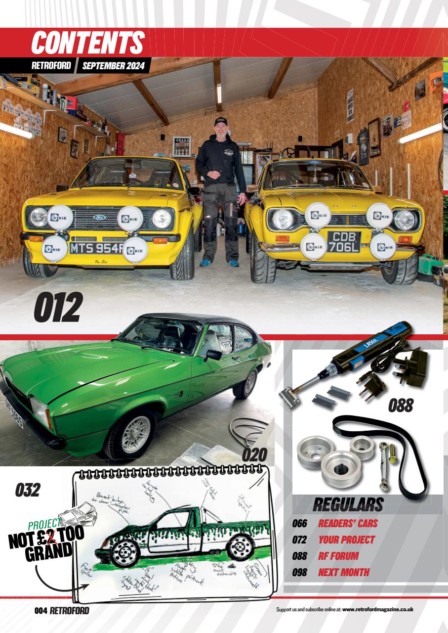Retro Ford Preview Pages