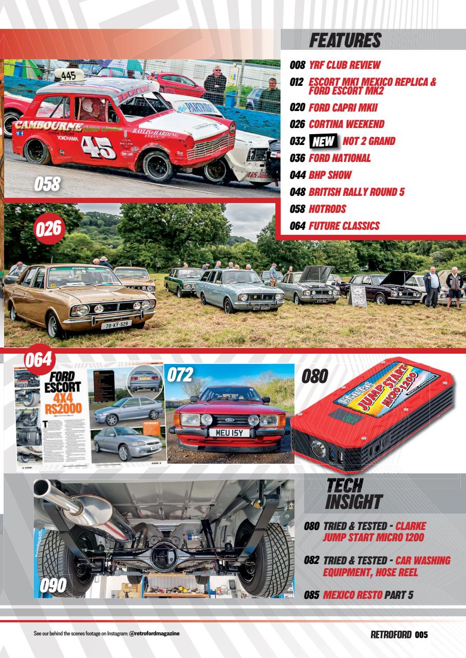 Retro Ford Preview Pages