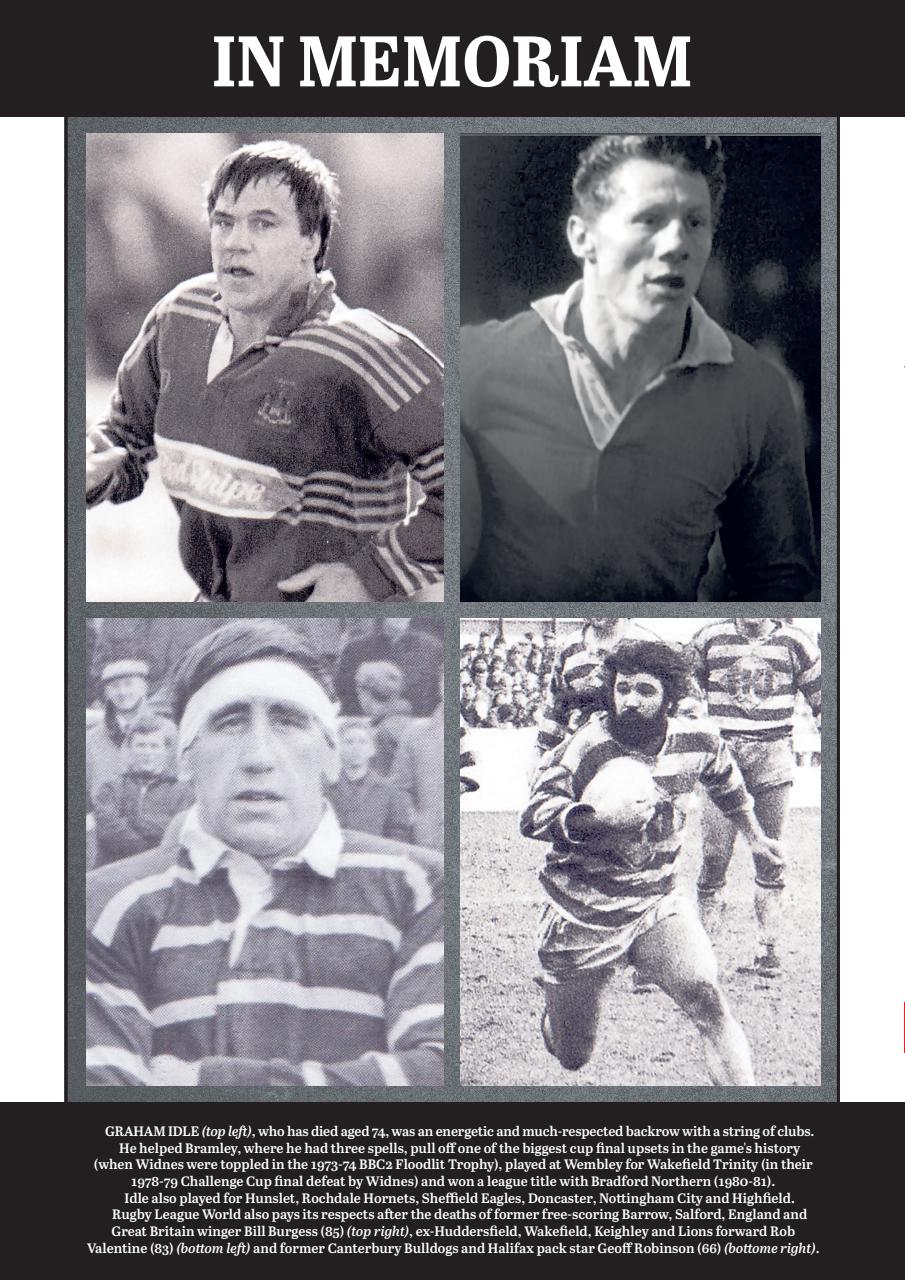 Rugby League World Preview Pages