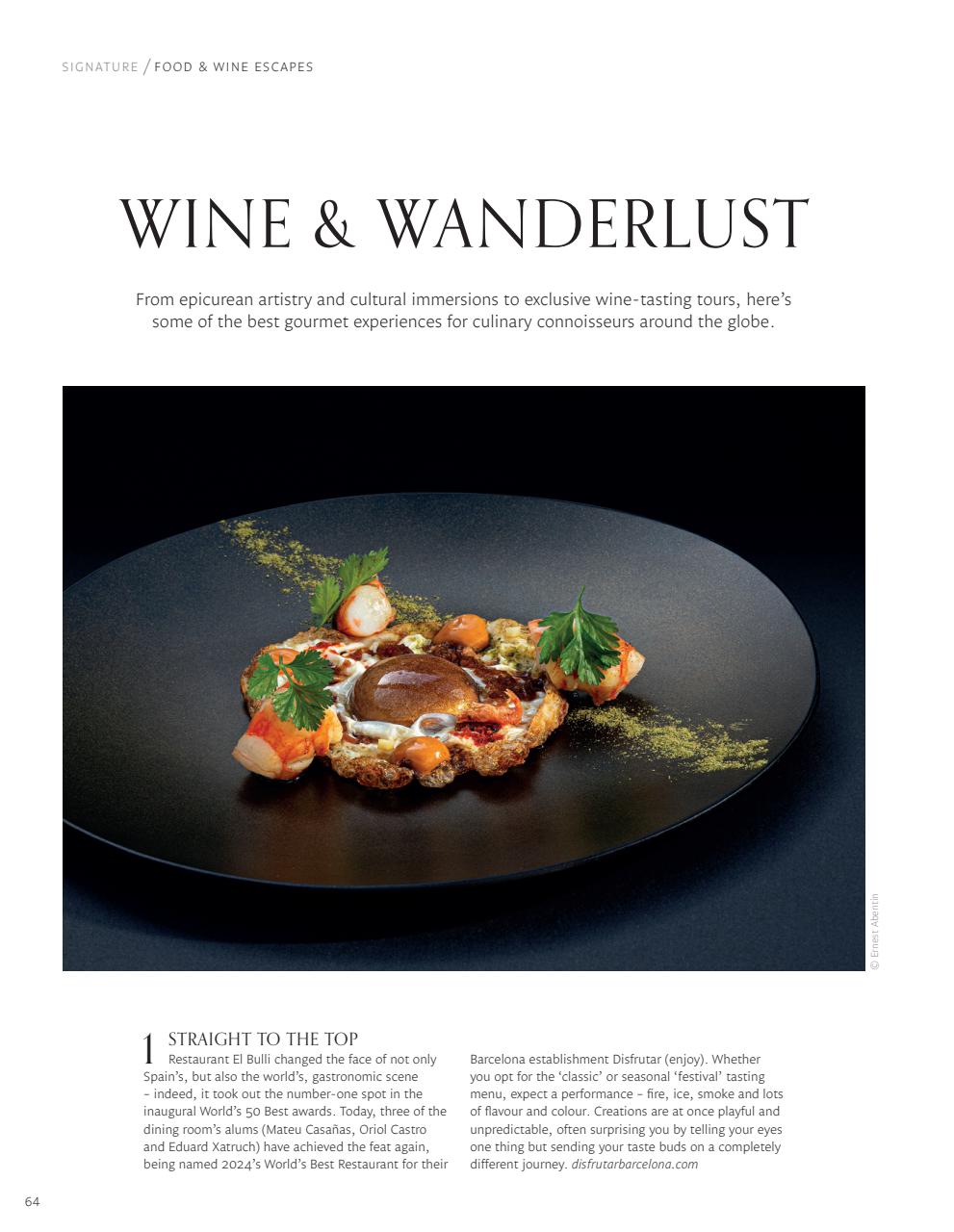 Signature Luxury Travel & Style Preview Pages