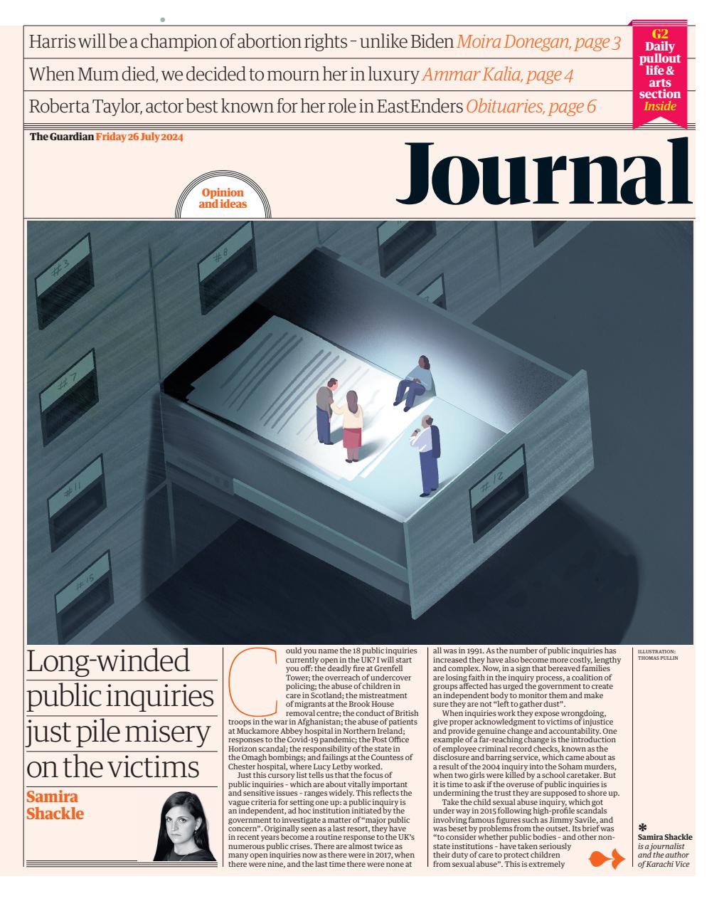 The Guardian Newspaper Preview Pages