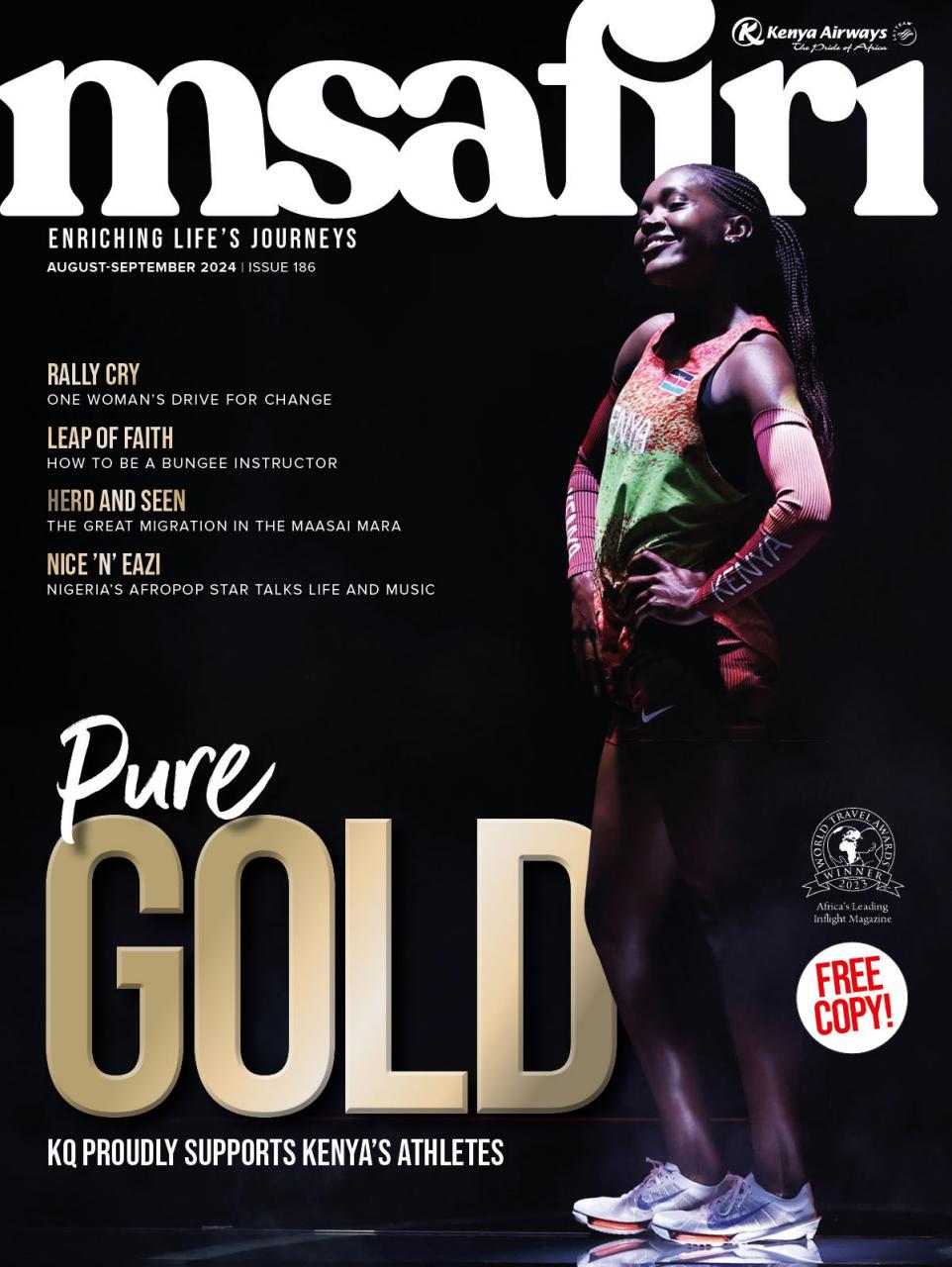 MSAFIRI – Kenya Airways Inflight Preview Pages