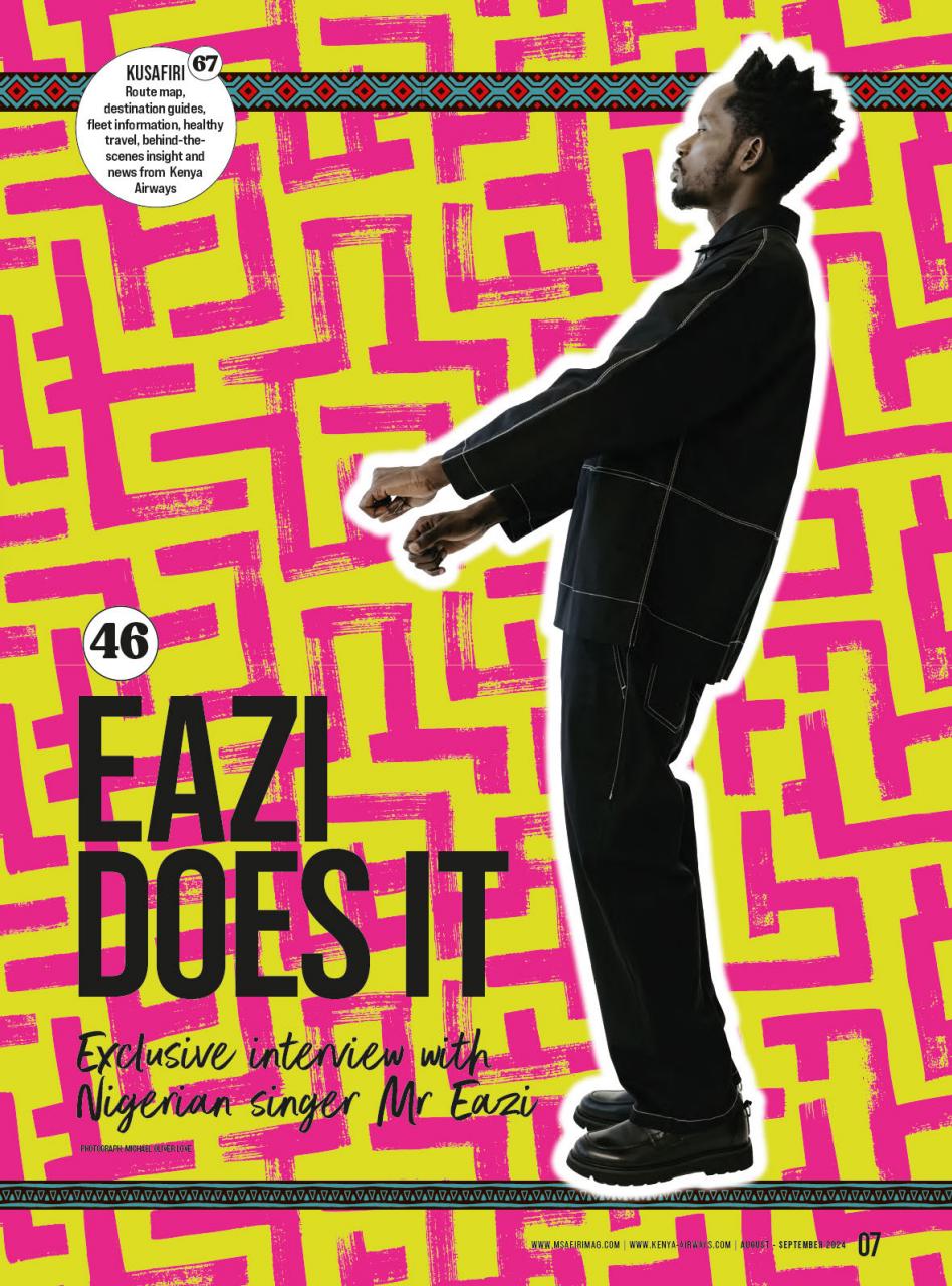 MSAFIRI – Kenya Airways Inflight Preview Pages