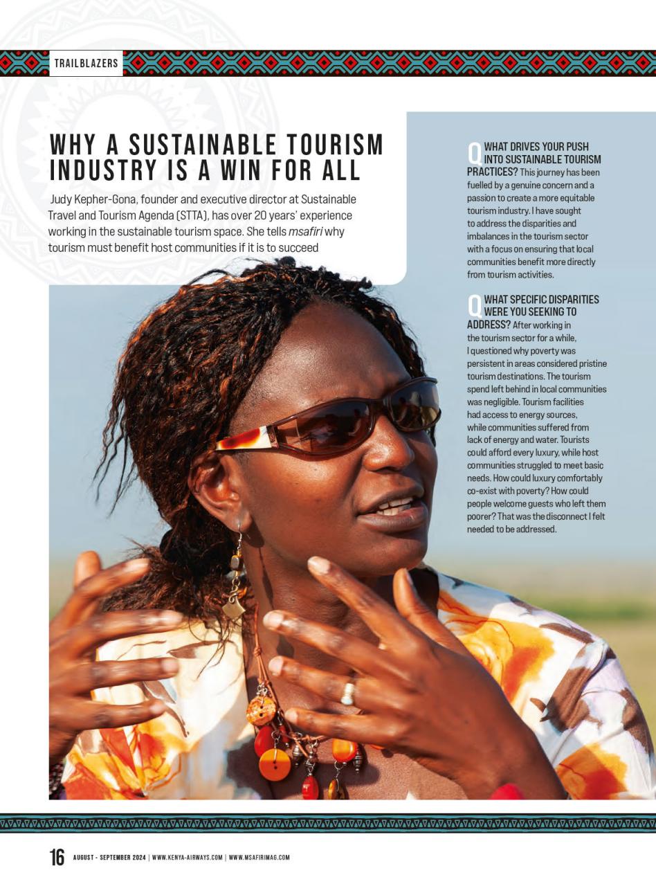 MSAFIRI – Kenya Airways Inflight Preview Pages