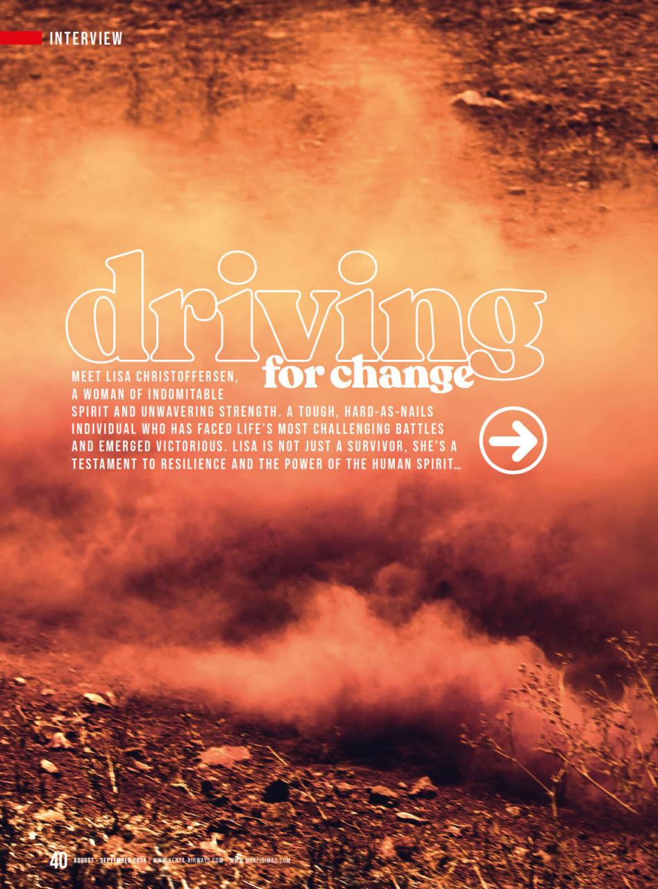 MSAFIRI – Kenya Airways Inflight Preview Pages