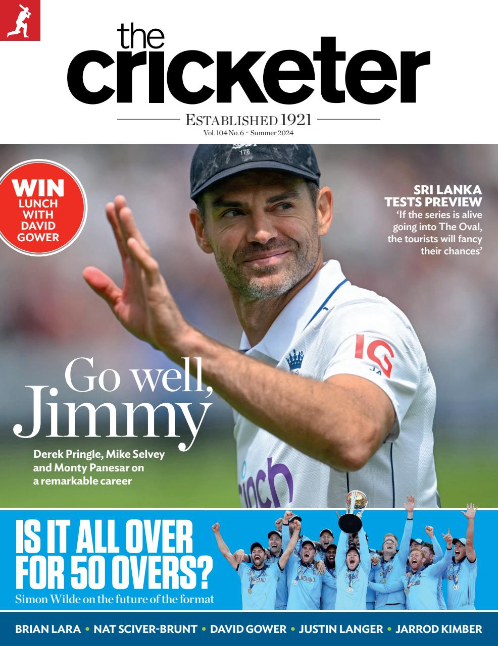 The Cricketer Magazine Preview Pages
