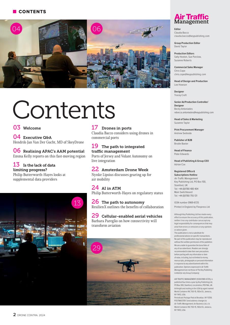 Air Traffic Management Preview Pages