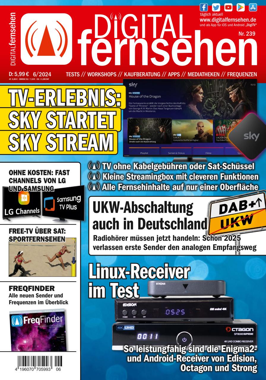 Digital Fernsehen Preview Pages