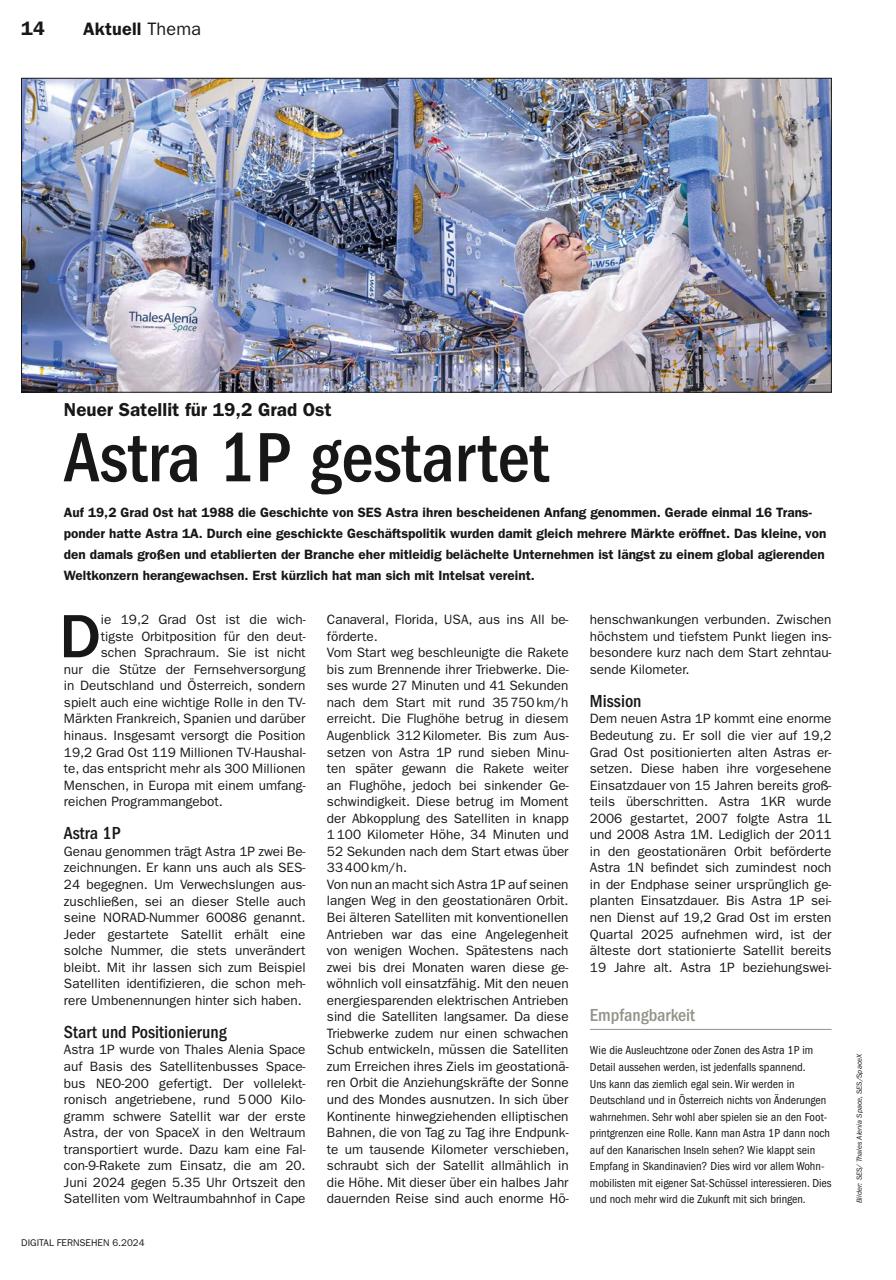 Digital Fernsehen Preview Pages