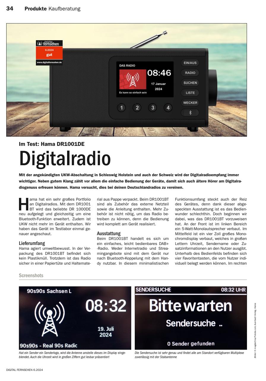 Digital Fernsehen Preview Pages