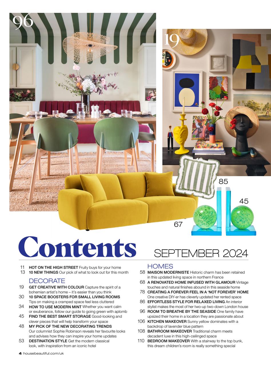 House Beautiful Preview Pages