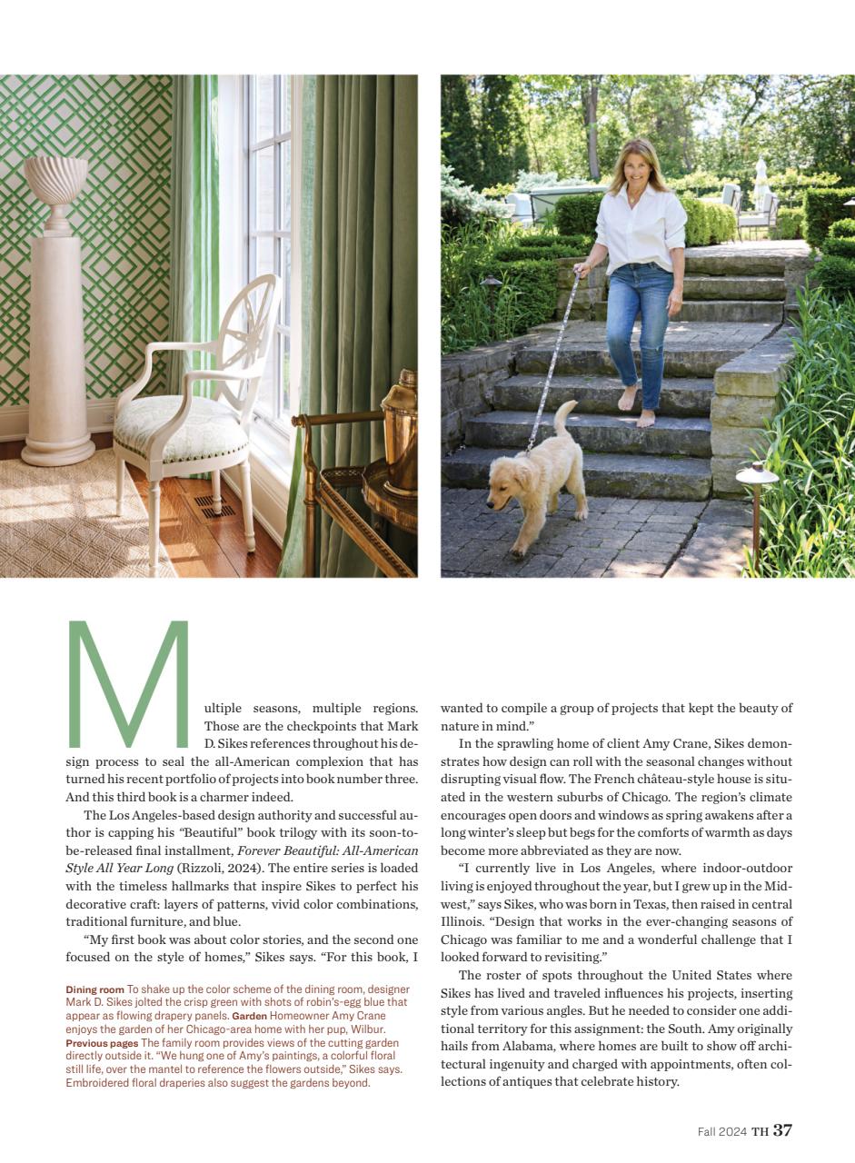 Traditional Home Preview Pages