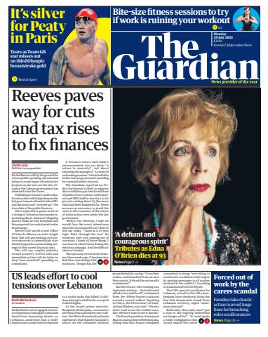 The Guardian Newspaper issue Monday, July 29, 2024