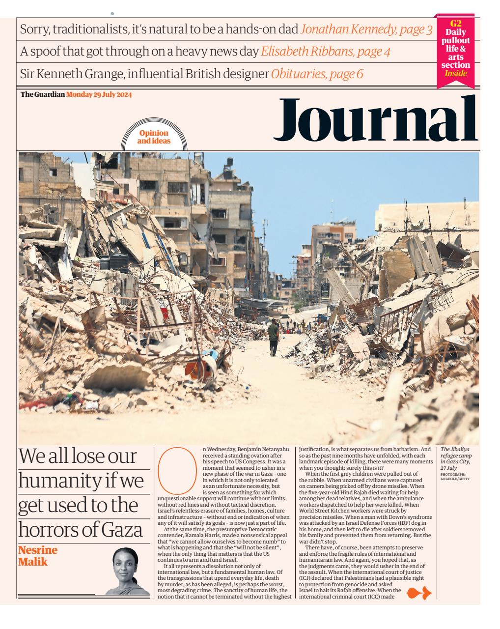 The Guardian Newspaper Preview Pages