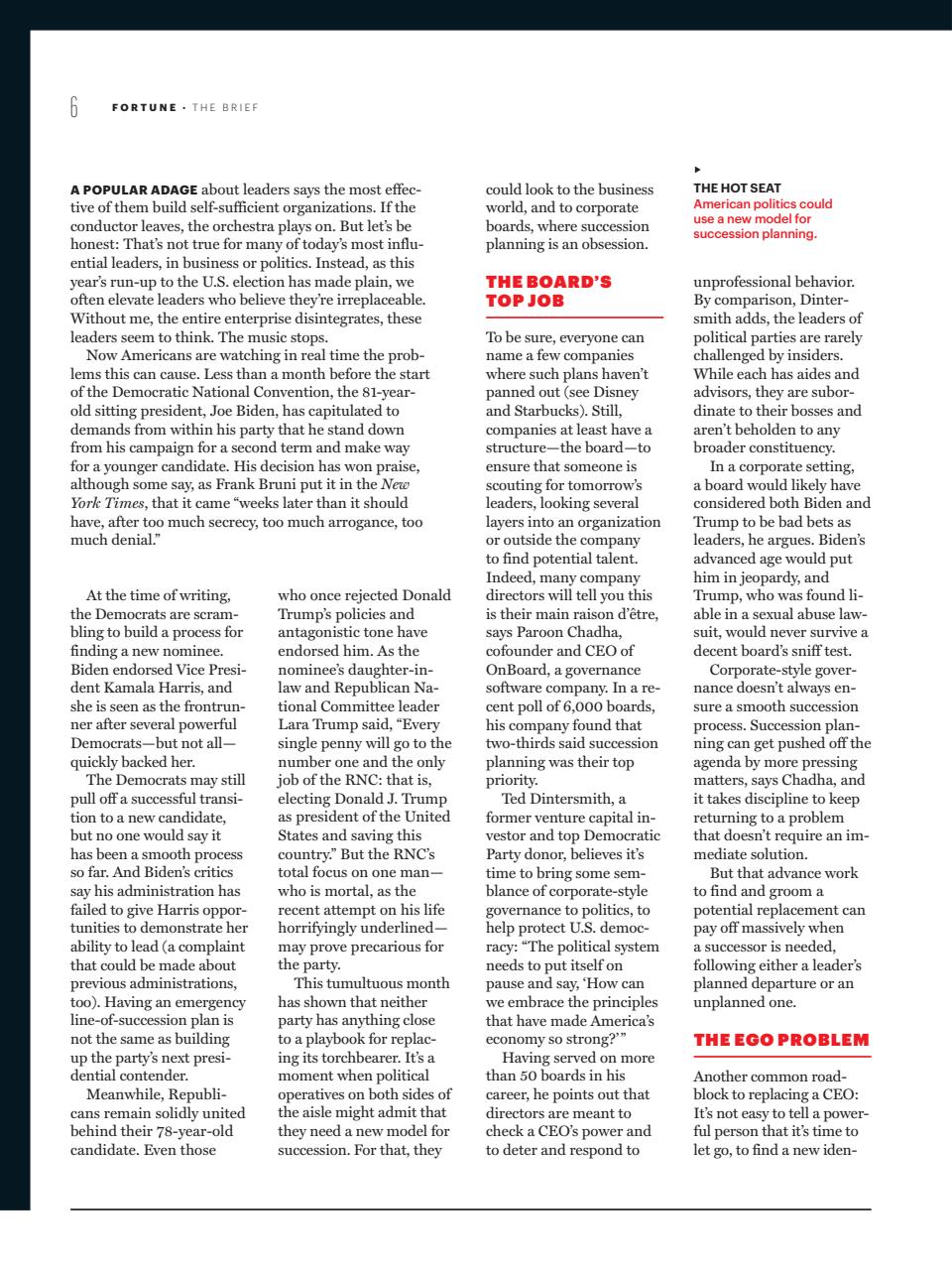 Fortune (Europe Edition) Preview Pages