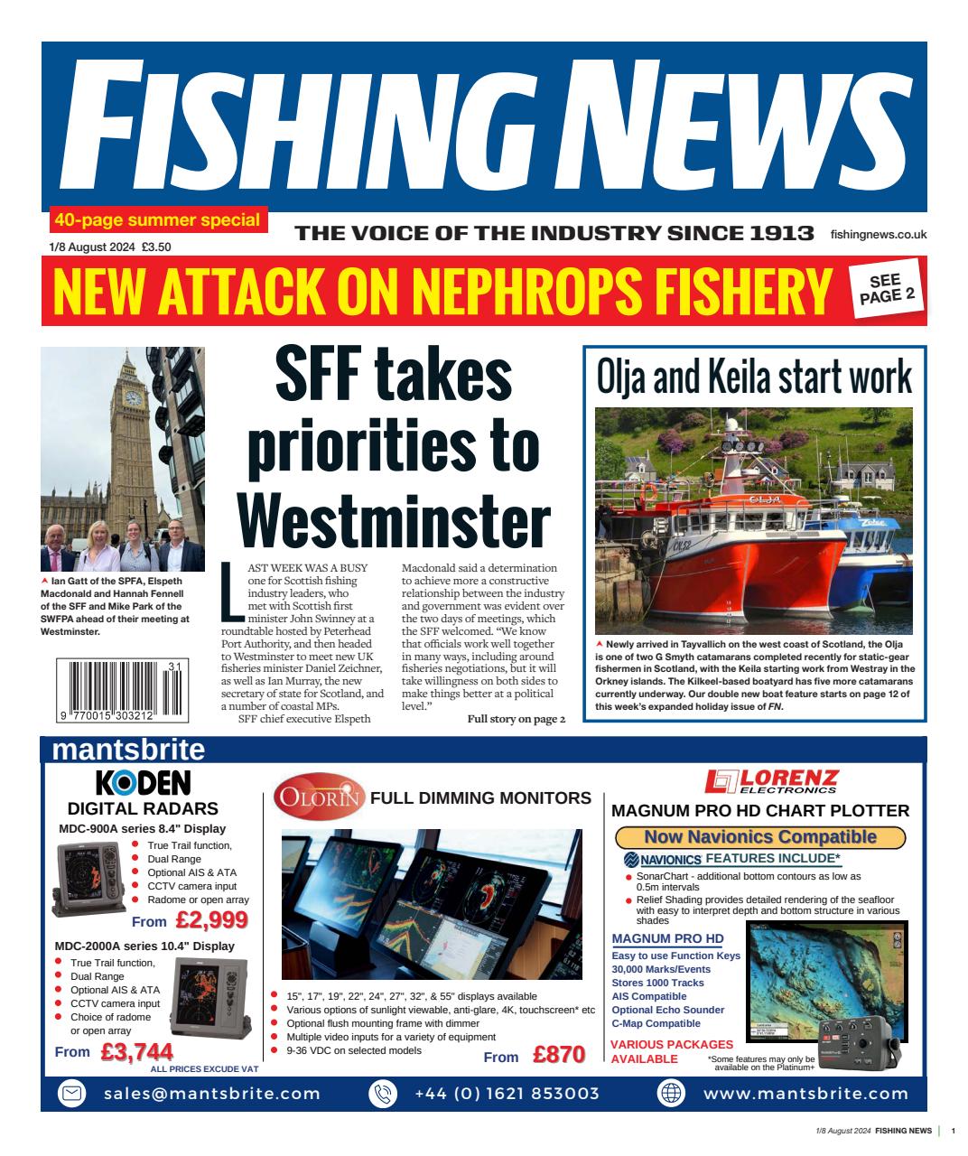 Fishing News Preview Pages