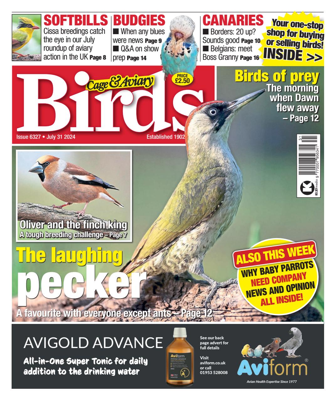 Cage & Aviary Birds Preview Pages