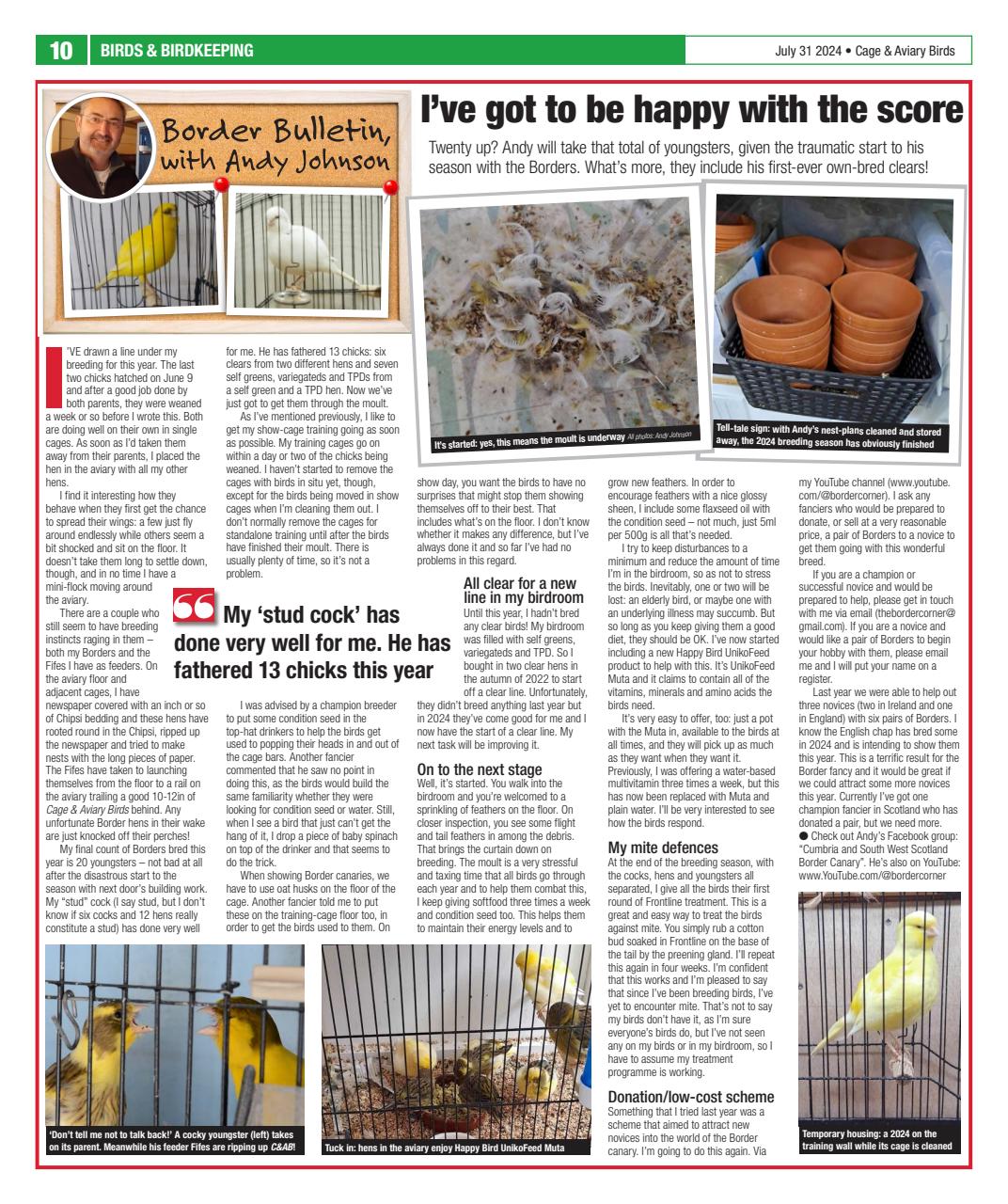 Cage & Aviary Birds Preview Pages