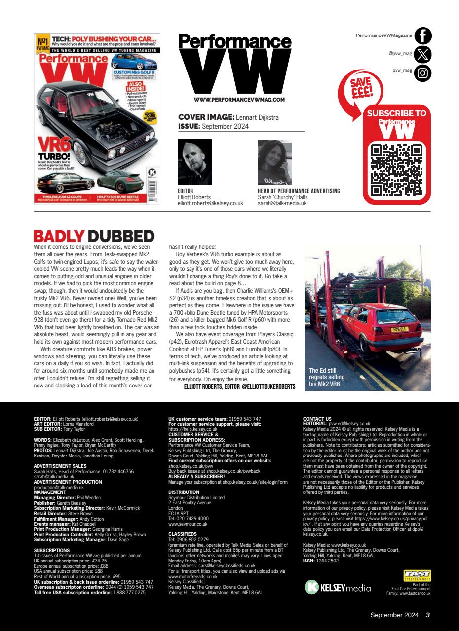 Performance VW Preview Pages