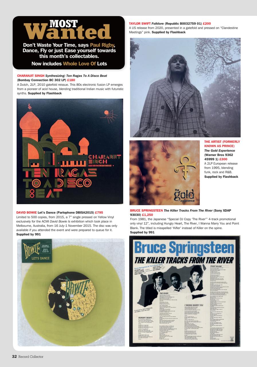 Record Collector Preview Pages