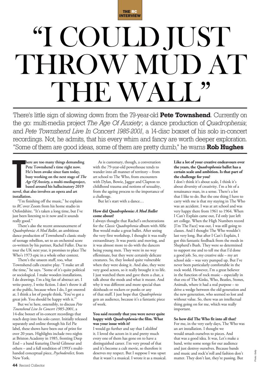 Record Collector Preview Pages