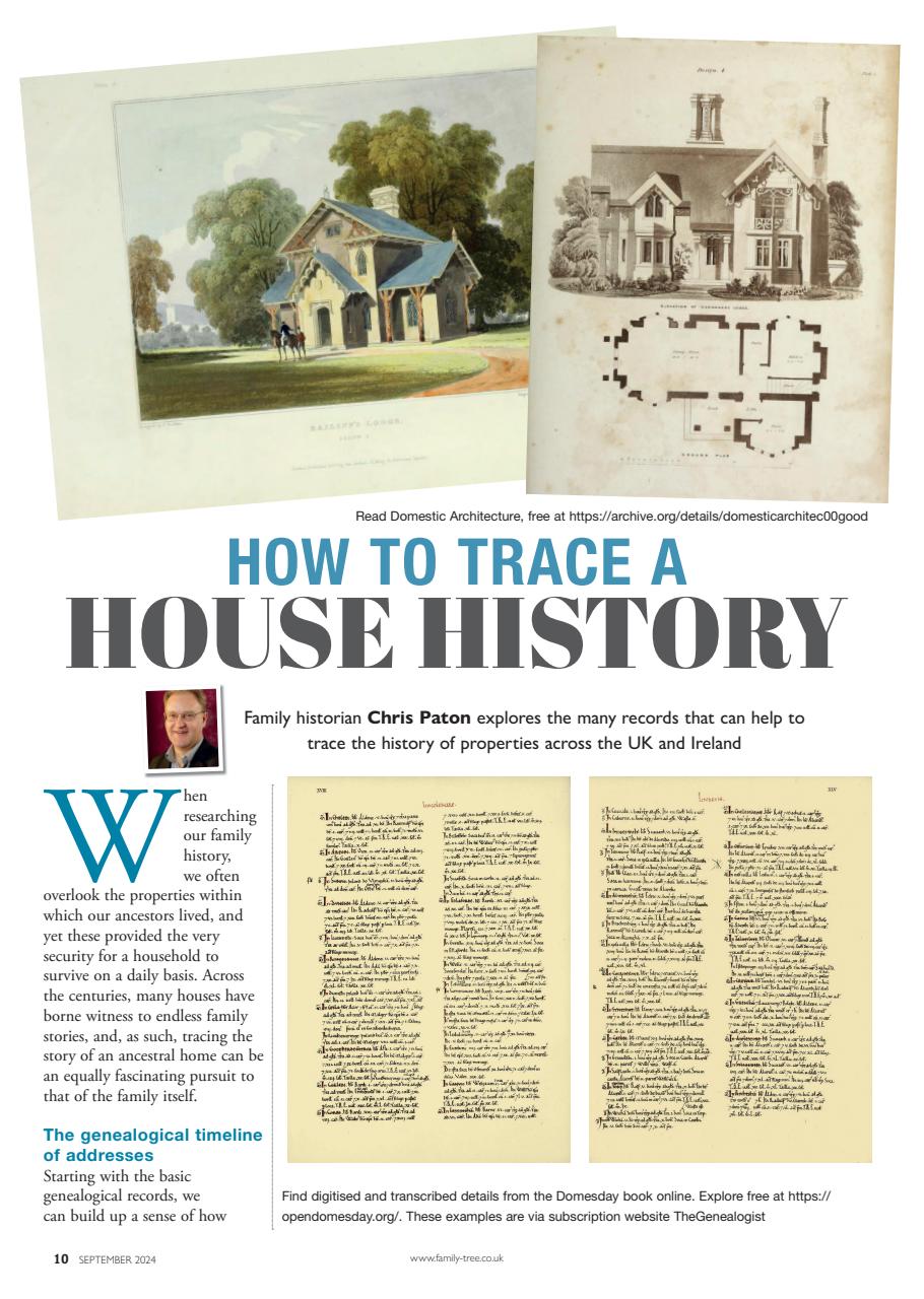 Family Tree Preview Pages