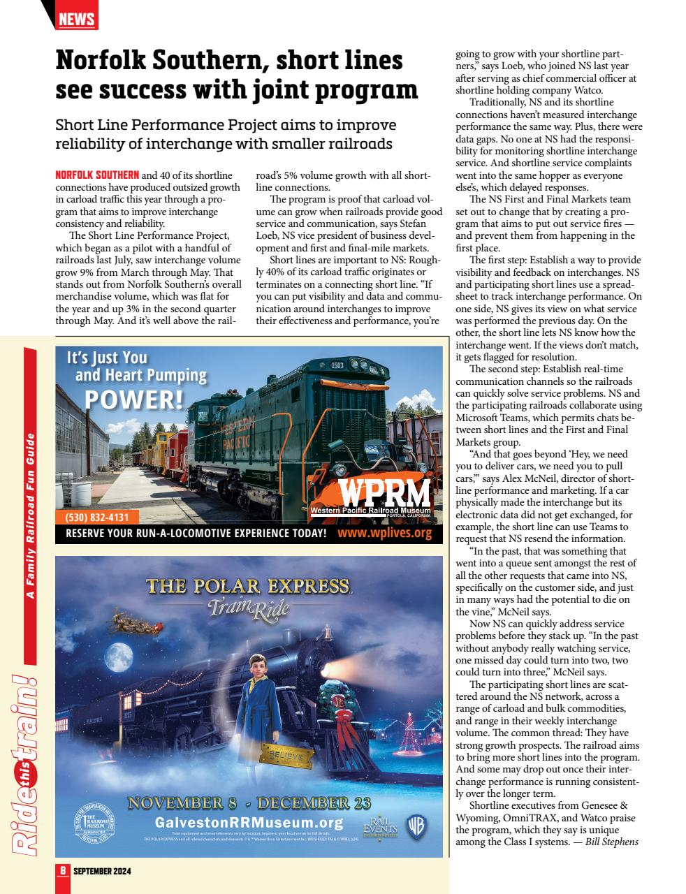 Trains Preview Pages