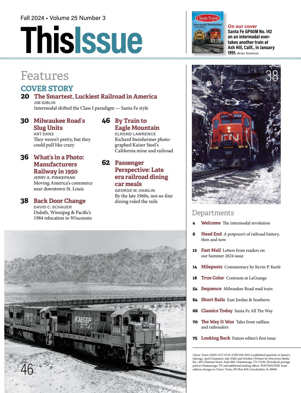 Classic Trains Preview Pages