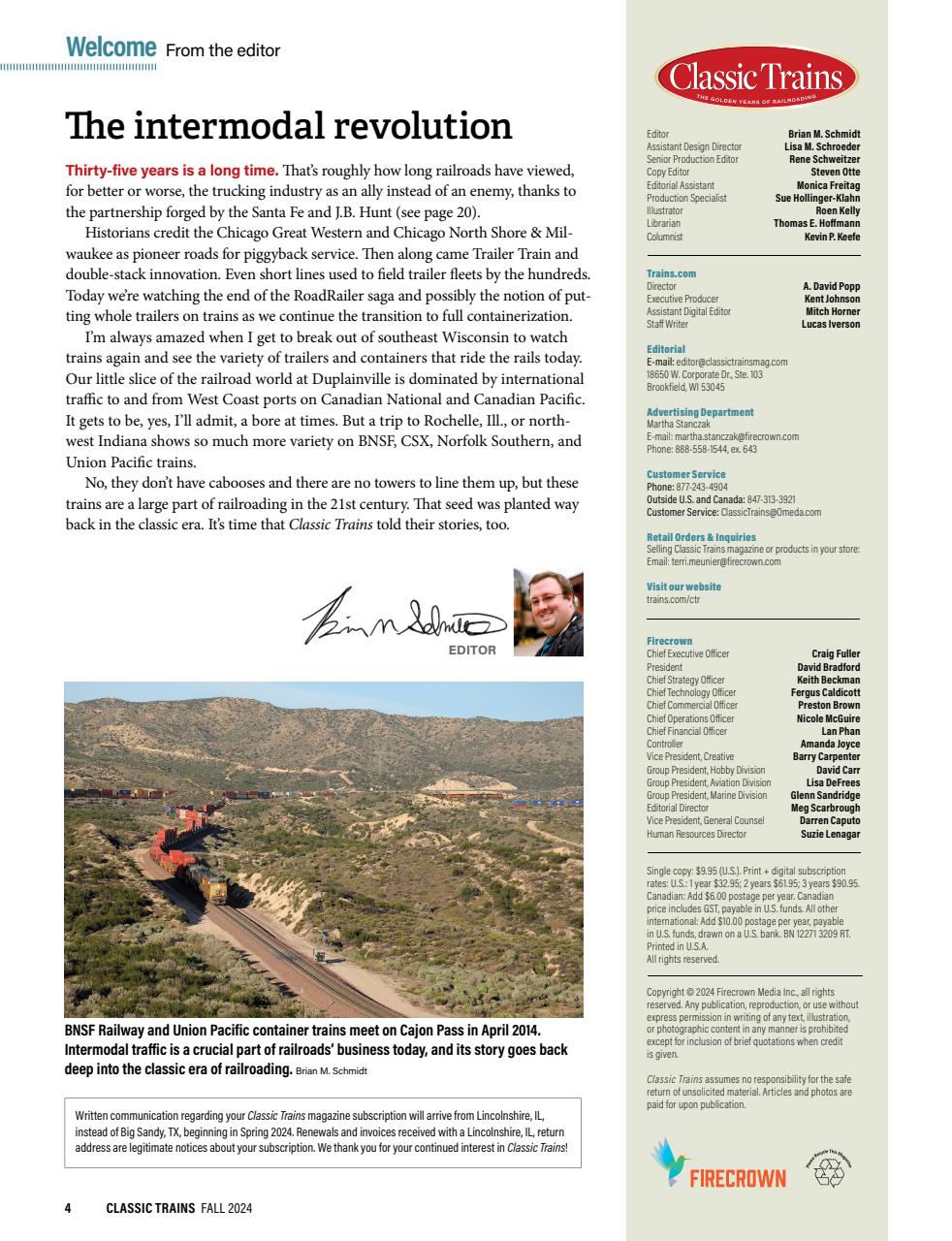 Classic Trains Preview Pages