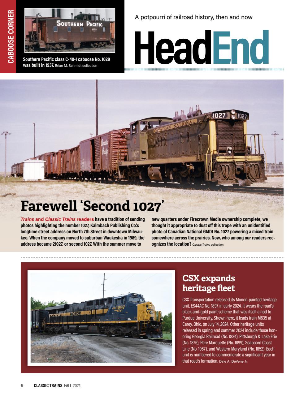 Classic Trains Preview Pages