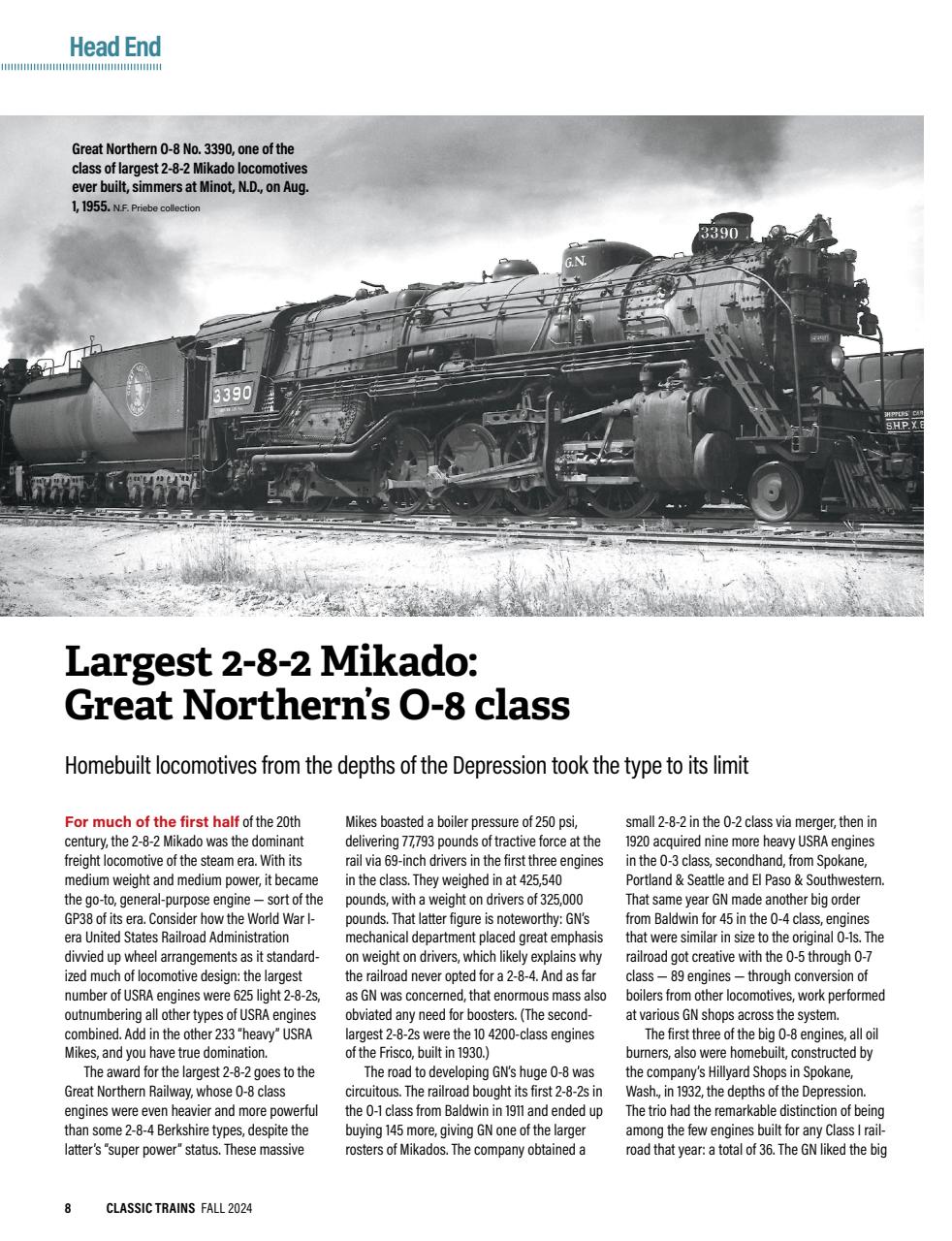 Classic Trains Preview Pages