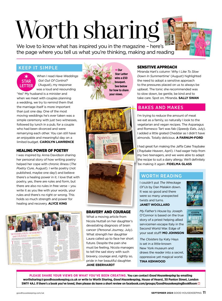 Good Housekeeping Preview Pages