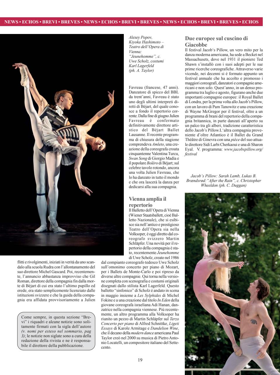 BALLET2000 Edizione Italia Preview Pages