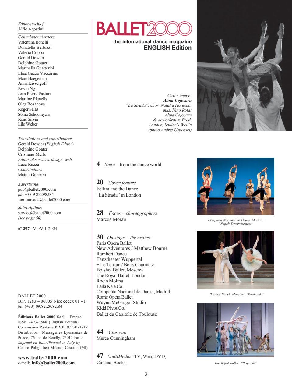 BALLET2000 English Edition Preview Pages
