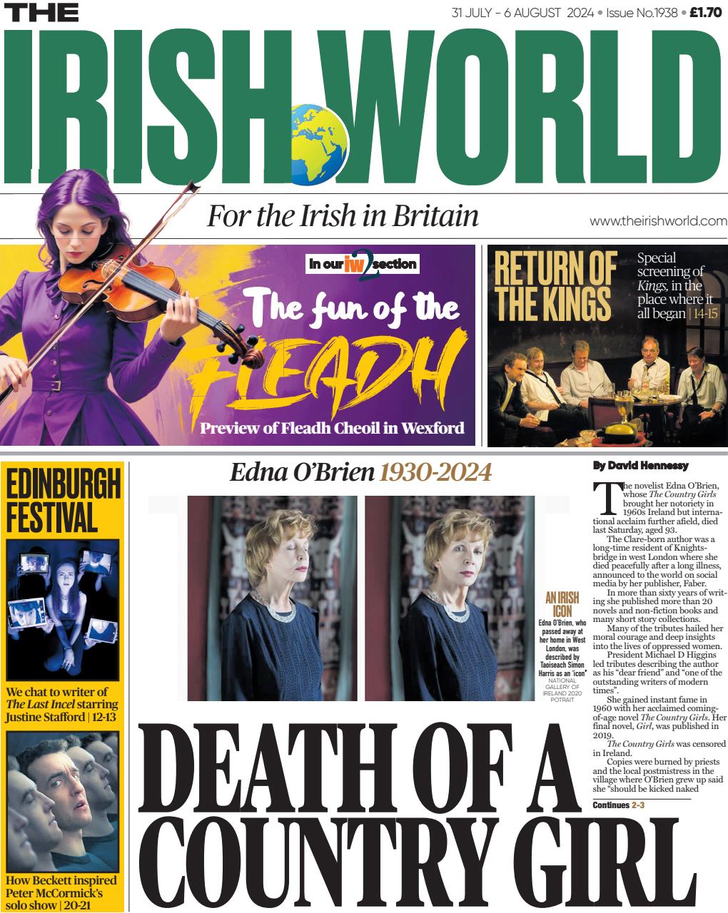 Irish World Preview Pages